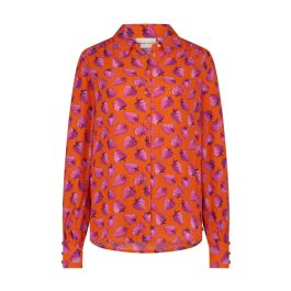 Fabienne chapot, dames, blouses & shirts, rood, maat: s viscose,