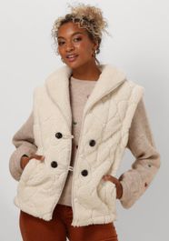Fabienne chapot merlin gilet blazers dames - ecru - maat 38/40