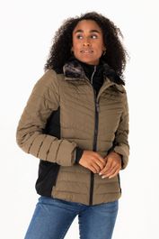 Falcon gewatteerd ski-jack madeleine bruin