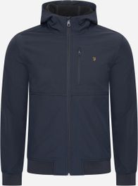 Farah rudd softshell jacket - true navy