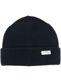 Fay muts van scheerwol - blauw