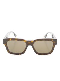 Fendi pre-owned 2020s o'lock zonnebril - bruin