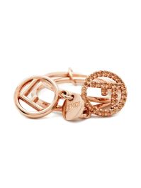 Fendi pre-owned dubbele ring - goud