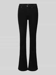 Flared jeans in 5-pocketmodel, model 'blush'