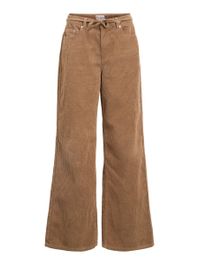 Fluwelen wide leg jeans