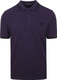 Fred perry polo m3600 donker paars - Paars