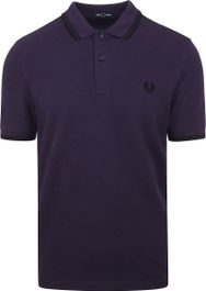 Fred perry polo m3600 donker paars - Paars