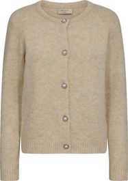 Free quent fqlouisa cardigan moonbeam melange
