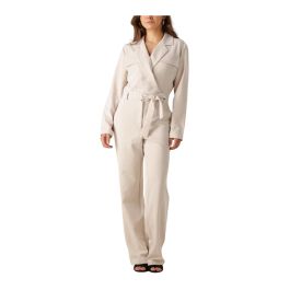 Freebird regular jumpsuit zand