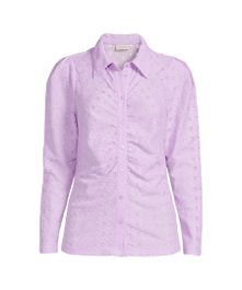 Freequent blouse fqoften met plooien lila