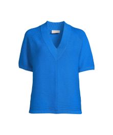 Freequent gebreide top fqani blauw