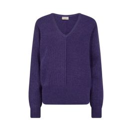 Freequent pullover 202822 fqlaura/heliotrope freequent , paars , dames