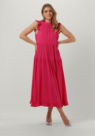 Fuchsia y.a.s. midi jurk yaslola sl long dress s.