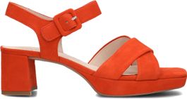 Gabor dames 953, maat: 38,5, materiaal: suède, kleur: oranje