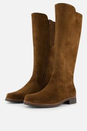 Gabor hoge laarzen cognac suede - dames - maat 37.5