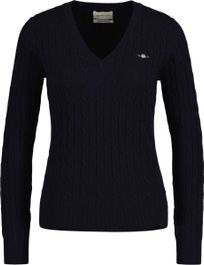 Gant 4800101 trui blauw xl vrouw