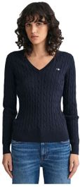 Gant 4800101 trui blauw xs vrouw