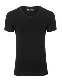 Garage basis t-shirt diepe ronde hals bodyfit