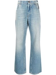 Gauchère low waist jeans - blauw - Blauw