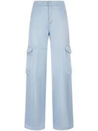 Gcds high waist cargobroek - blauw