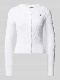 Gebreide cardigan met kabelpatroon