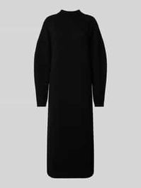 Gebreide jurk met opstaande kraag, model 'antona'