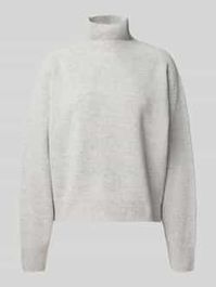 Gebreide pullover met opstaande kraag