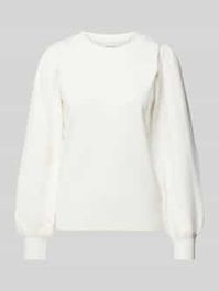 Gebreide pullover met pofmouwen, model 'tamana rachelle'