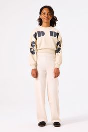Gebroken witte broek