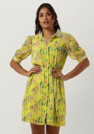 Gele silvian heach mini jurk gpp23411ve
