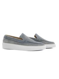 Giorgio 13781 suède loafer met witte zool