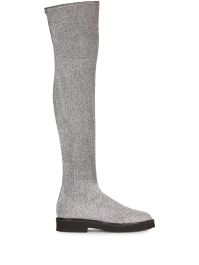 Giuseppe zanotti adrienne overknee laarzen - grijs