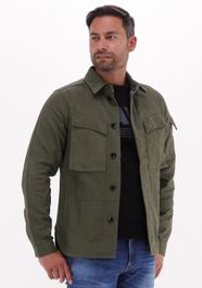 Groene g-star raw overshirt mysterious overshirt