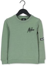 Groene malelions sweater malelions junior pocket crewneck