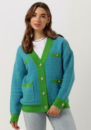 Groene y.a.s. vest yaslivia ls knit cardigan