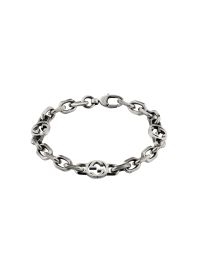 Gucci armband met gg - zilver