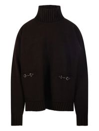 Gucci coltrui met horsebit-detail - bruin