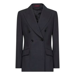 Gucci, dames, jassen, grijs, maat: s wol,