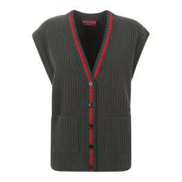Gucci, dames, truien, groen, maat: m wol,
