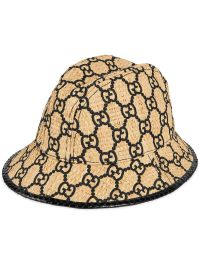 Gucci gg fedora hoed - bruin