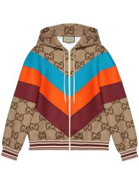 Gucci jack met logoprint - beige