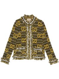 Gucci jack met monogram - zwart
