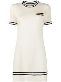 Gucci jurk met korte mouwen - beige