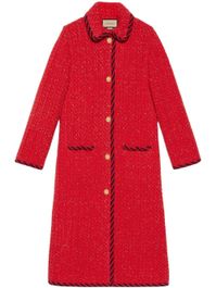 Gucci kabelgebreide jas - rood