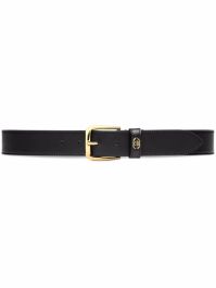 Gucci riem met gg logo - zwart