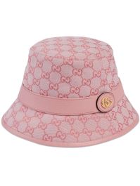 Gucci vissershoed van gg-canvas - roze