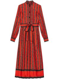 Gucci zijden jurk - oranje