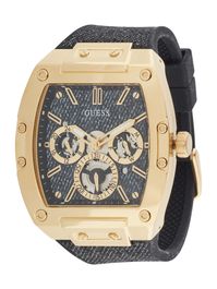 Guess analoog horloge 'phoenix' goud / zwart