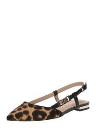 Guess slingpumps 'franiely' lichtbruin / zwart
