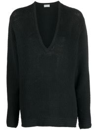 Guess usa trui met v-hals - zwart